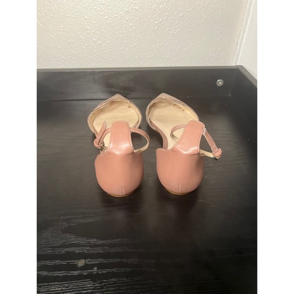 Zara Woman Mauve Pointy Suede flats size 8 40EU - Picture 4 of 8